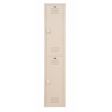 Locker 12in.W 18in.D 60in.H, 2-Tier - Model LK1218602HV-202